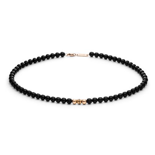 monomania Halskette Power of 3! Onyx Kette "Willenskraft" 42102-45 NEU