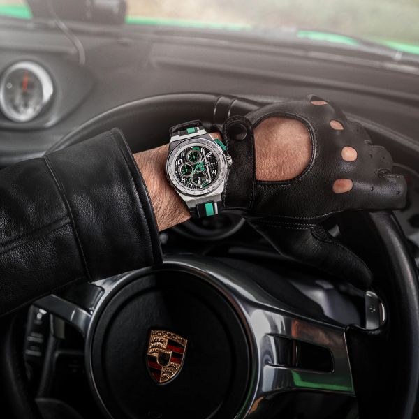 BOMBERG APEX GB Edelstahl Quarz Chronograph NT42CHSP.01-2.12 NEU