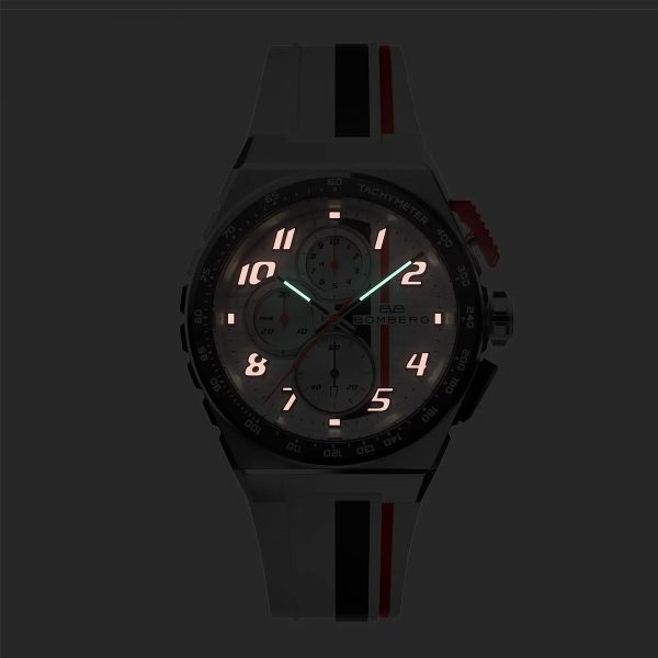 BOMBERG APEX WR Edelstahl Quarz Chronograph NT42CHSP.01-1.12 NEU