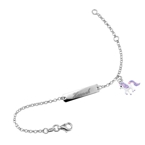 SCOUT Armband Gravurarmband "EINHORN" 925er Sterlingsilber 260000001 NEU