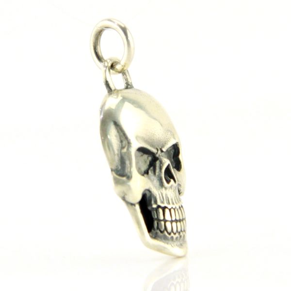 JJJ LA Anhänger "BIG SILVER SKULL" großer Totenschädel in 925er Silber Herren NEU