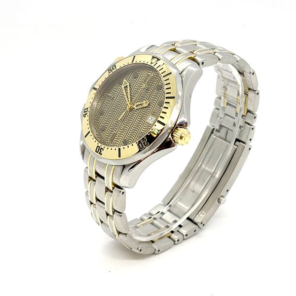 Omega Seamaster 300M Automatik Edelstahl 18Kt Gold Ref. 168.1503 (31546)