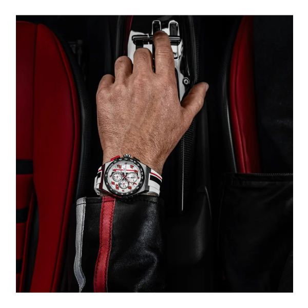 BOMBERG APEX WR Edelstahl Quarz Chronograph NT42CHSP.01-1.12 NEU