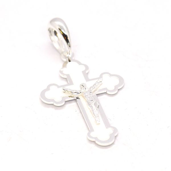 Anhänger Kreuz Jesus 925er Silber 40 x 82 mm NEU