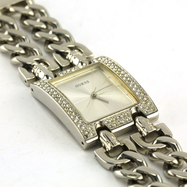 GUESS Damen Armbanduhr Panzer Armband Edelstahl (4692)