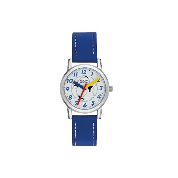 Adora Youngline Kinder Armbanduhr Fußball blau (AY4461)