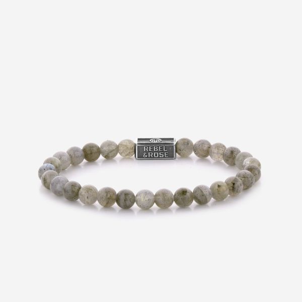 Rebel & Rose Armband Stones Only "LABRADORITE SHIELD" 925er Silber RR-6S005-S-S NEU