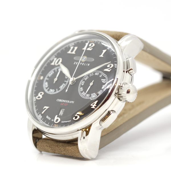 Zeppelin Herren Armbanduhr 8678-2 LZ 127 Graf Zeppelin Citizen-Miyota 6S21 NEU