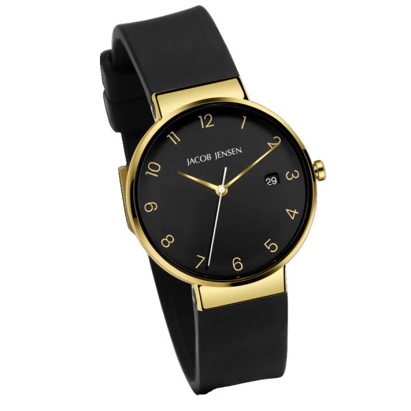 JACOB JENSEN Herren Armbanduhr 185 Timeless Nordic Herrenuhr Ø 37 mm NEU