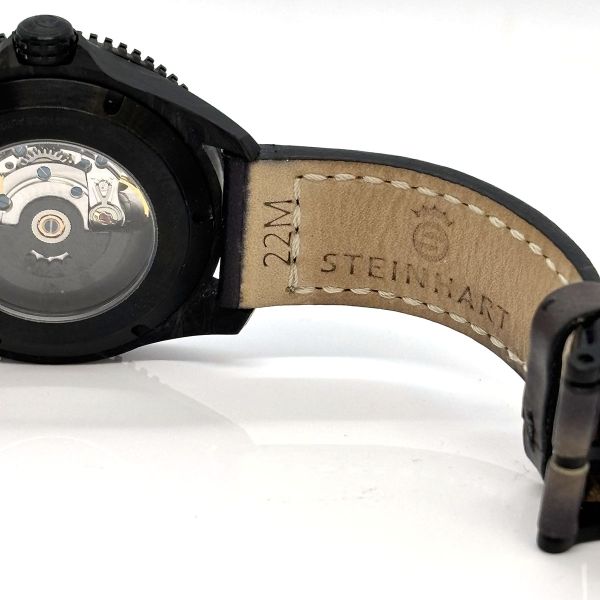 Steinhart Ocean II premium Carbon Black Automatik aus 08/23 frischer Service (36771)