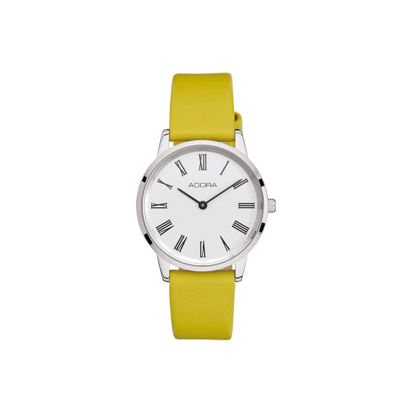 Adora Damen Armbanduhr AT5539 Edelstahl gelb 3 bar NEU