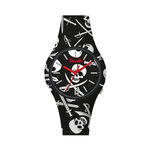 Doodle Uhr PIRATE SKULL DOODLE WATCH DO42007 NEU