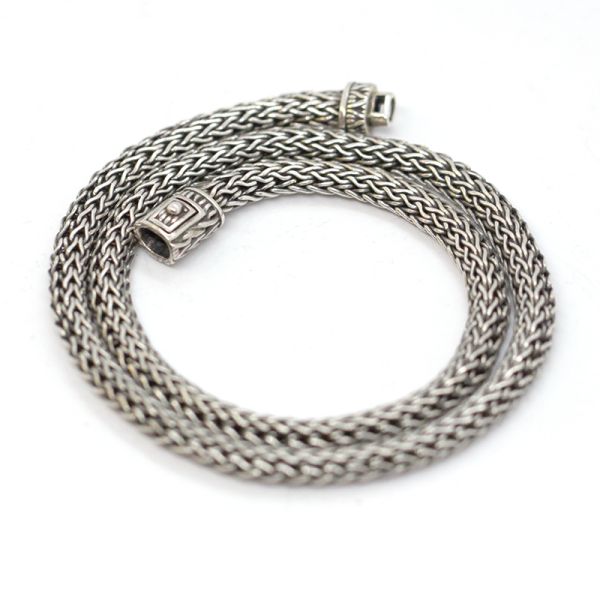 Collier Strumpfbandkette 925er Silber 45 cm / 6,5 mm (17416)