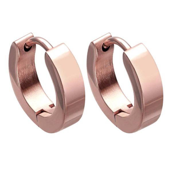 Creolen Chirurgenstahl 316L PVD Roségold CSO305-RO NEU