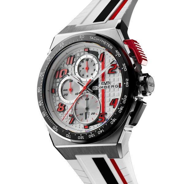 BOMBERG APEX WR Edelstahl Quarz Chronograph NT42CHSP.01-1.12 NEU