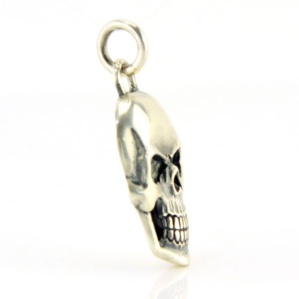 JJJ LA Anhänger "BIG SILVER SKULL" großer Totenschädel in 925er Silber Herren NEU