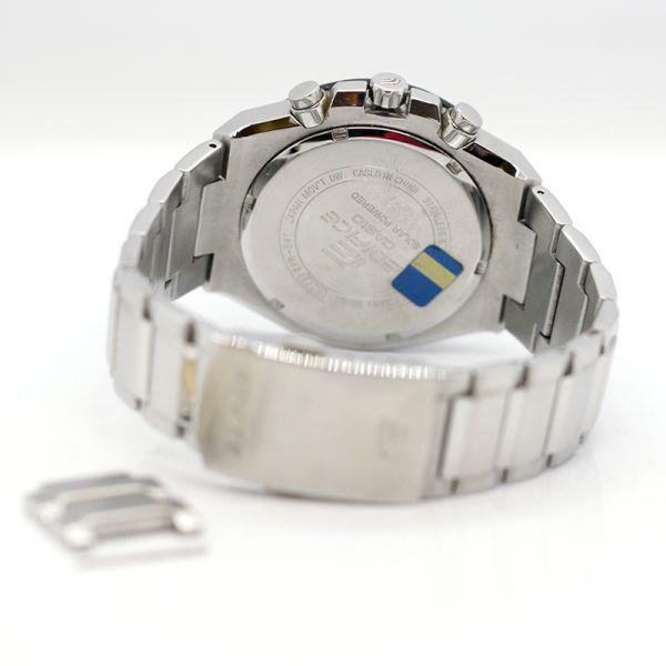 EDIFICE Casio 5273 Chronograph Datum Solar Edelstahl (19188)