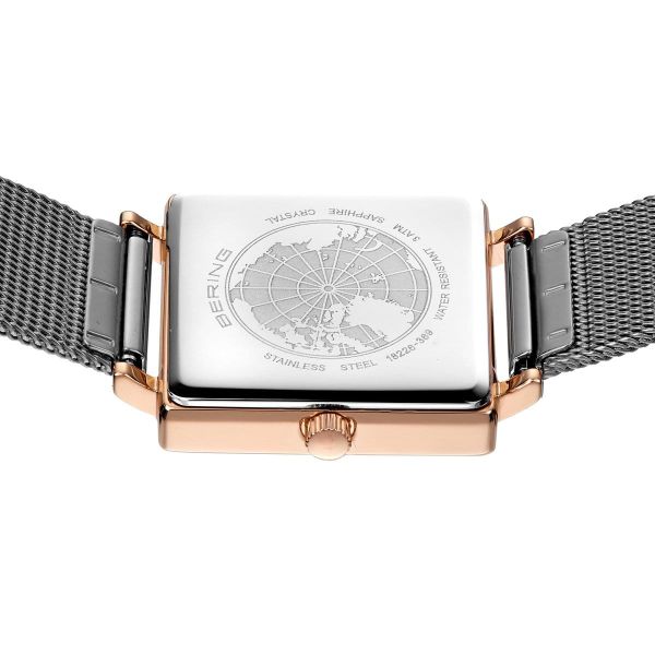 BERING Damen Armbanduhr Classic Roségold glänzend 18226-369 NEU