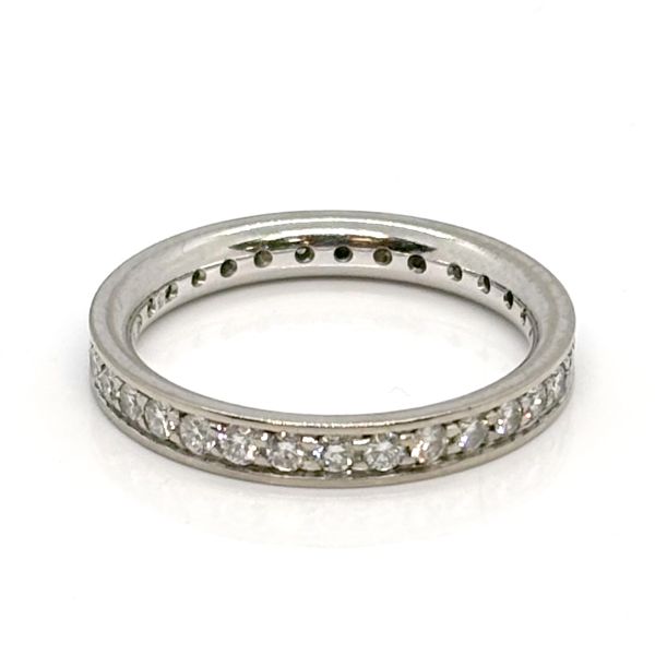 Memoire Ring 585er Weißgold ca.1,55 Ct Diamanten im Brillantschliff GR 67 (28184)