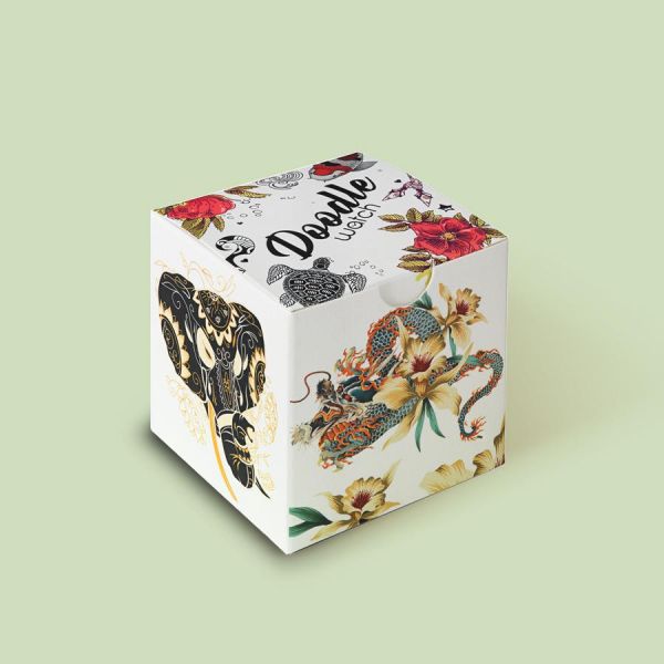 Doodle Damen Uhr SPRAY PAINT DOODLE WATCH DO35018 NEU