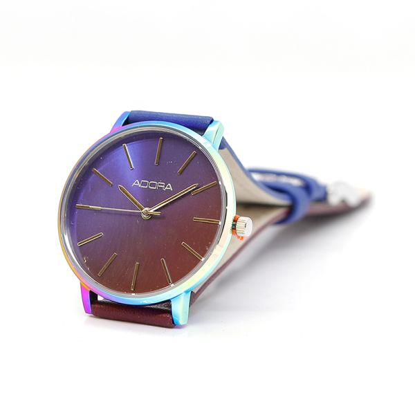 Adora Damen Armbanduhr "Rainbow" Edelstahl AT5591 NEU