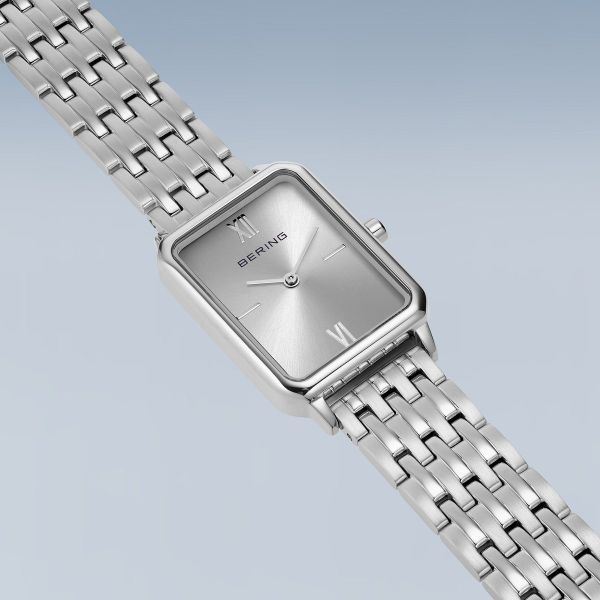 BERING Damen Armbanduhr Classic silber glänzend 17423-700 NEU