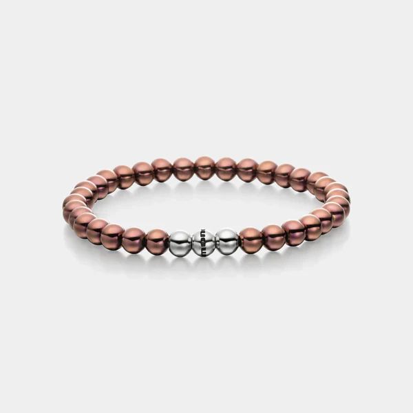 monomania Armband "Power of 3!" Edelstahl Braun GR M NEU