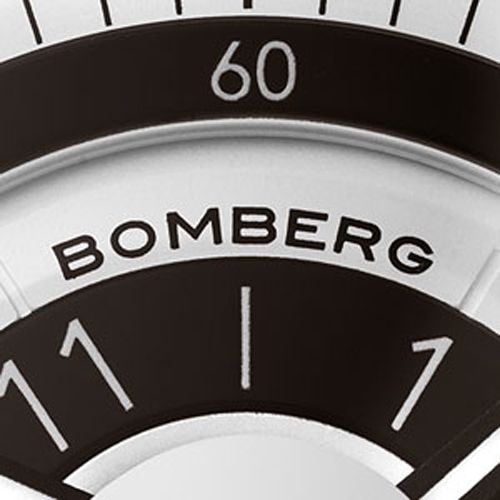 BOMBERGB BB-01 GENT Black & Silver Edelstahl Ronda Kaliber Ø 43 mm CT43H3SS.03-2.9 NEU