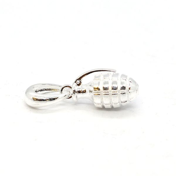 Anhänger Granate 925er Silber ca. 10 x 33 mm NEU