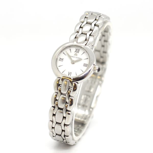 Maurice Lacroix Damen Armbanduhr Selana Quarz Edelstahl Ref. SE1021 22 mm (18169)