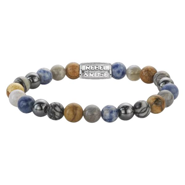 Rebel & Rose Armband "Sunny Days" 8 mm RR-80110-S-M 17,5 cm NEU