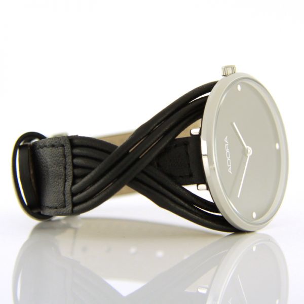 Adora Damen Armbanduhr AT5271 Riemen Lederband