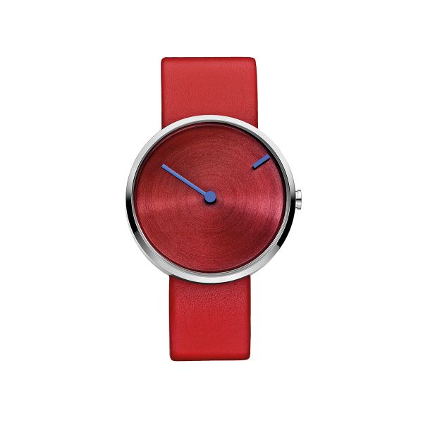 JACOB JENSEN UNISEX Armbanduhr CURVE 255 Ø 38 mm NEU