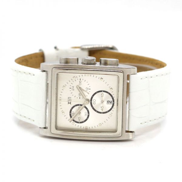 Damen Armbanduhr XEN Edelstahl Quarz Chrono XQ 0114 (11415)