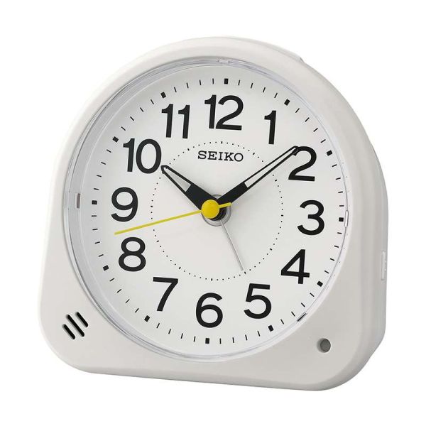 SEIKO Quarzwecker weiß Modell QHE188W NEU