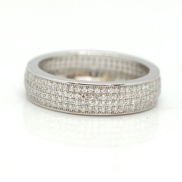 Ring Micro Pavé Zirkonia 925er Sterling Silber GR 58 BR11274-58