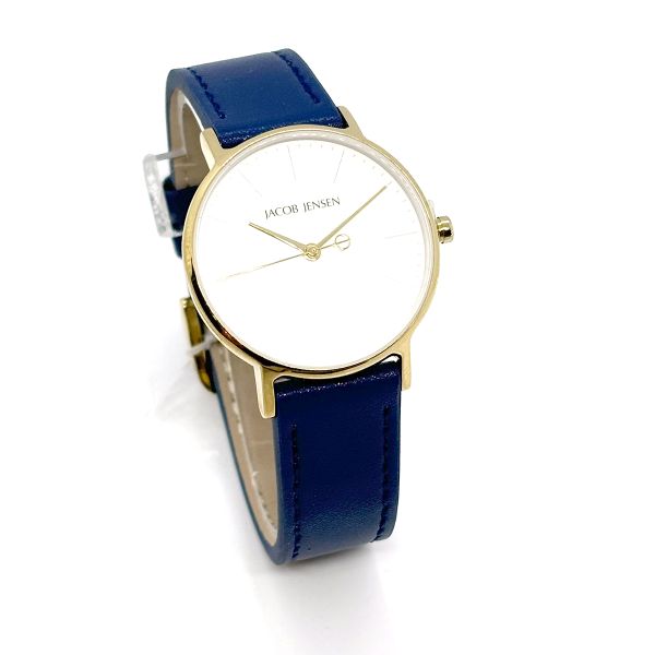 JACOB JENSEN Damen Armbanduhr TIMELESS NORDIC CONTEMPORARY Titan 176 Ø 32 mm NEU