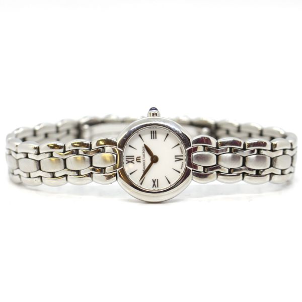 Maurice Lacroix Damen Armbanduhr Selana Quarz Edelstahl Ref. SE1021 22 mm (18169)