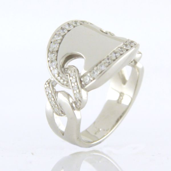 GOOIX Damen Ring 925er Silber Zirkonia GR 56 NEU UVP.: 69,-