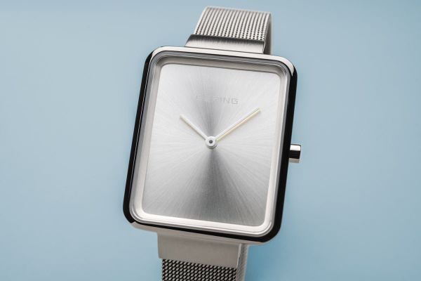 BERING Damen Armbanduhr Classic Silber poliert gebürstet 14528-000 NEU