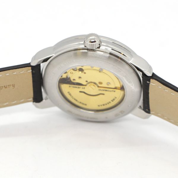 Zeppelin Herren Armbanduhr 7656-2 LZ 127 Graf Zeppelin Automatik Edelstahl Miyota 821A NEU