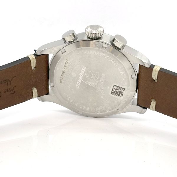 Bauhhaus Aviation "Tornado" Herren Armbanduhr Chrono Quarz Ref. 2772-3 NEU