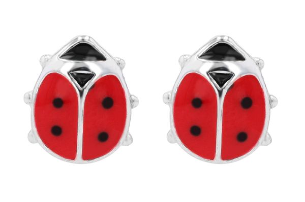 Ohrstecker "Milagros" Marienkäfer 925er Silber rhodiniert 5300469-001 NEU