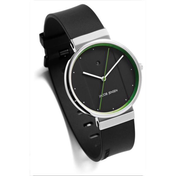 JACOB JENSEN UNISEX Armbanduhr NEW SERIES 757 Ø 35 mm NEU