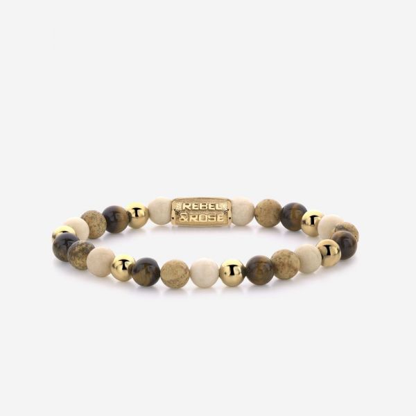 Rebel & Rose Armband Stones Only - Autumn Love 6 mm RR-60044-G-S NEU