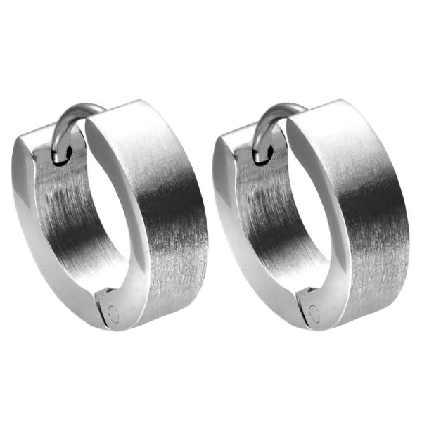 Creolen Chirurgenstahl 316L Silber matt CSO160-SI-MA NEU