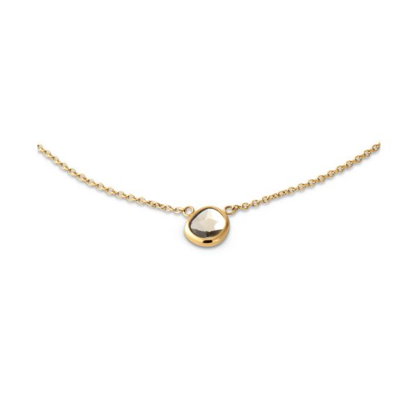 melano Friends Halskette "Layla" Edelstahl Gold Champagne FN23GDCZ008 NEU