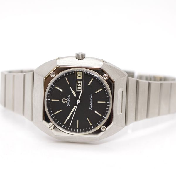 Omega Seamaster Vintage Day Date Edelstahl Quarz (13216)
