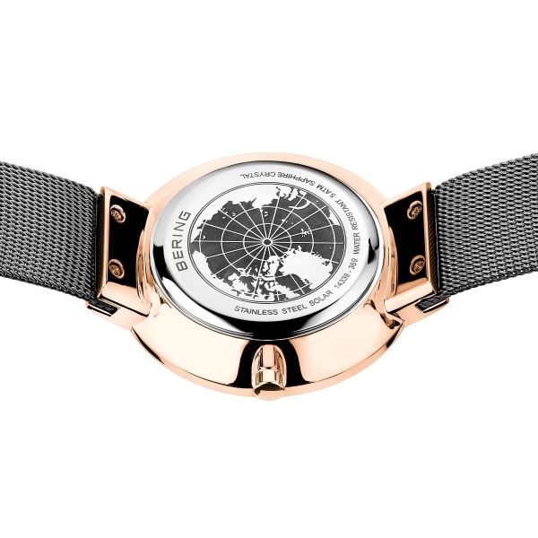 BERING Unisex Armbanduhr Solar roségold poliert/gebürstet 14339-369 NEU