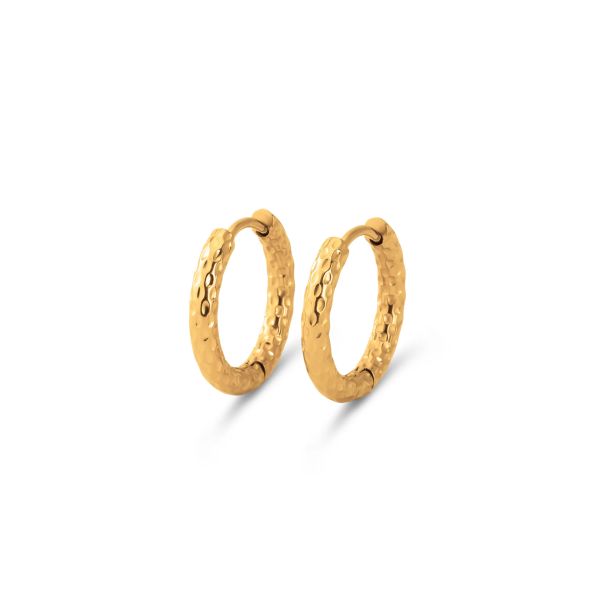 melano Friends Ohrringe "Quinn" Edelstahl Gold FE46GD17000 NEU